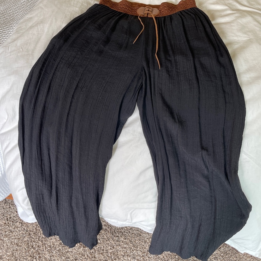 Flowy black pants